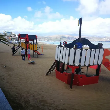Apartamentos Las Canteras Arena Las Palmas de Gran Canaria Zewnętrze zdjęcie